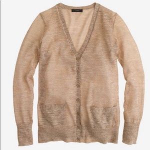 J. Crew linen cardigan